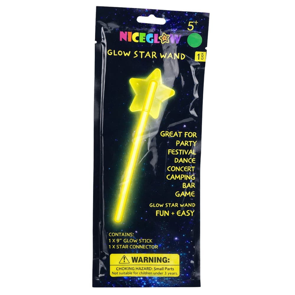 Svetleča ročka LEAN TOYS zvezda, 22 cm 5