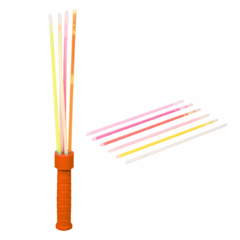 Čarobna palica Glow Stick za zabave, 29 cm, 6 vstavkov 3