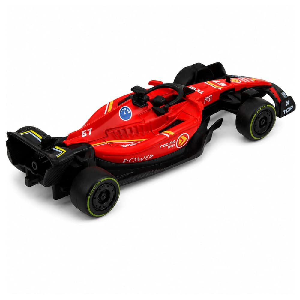 LEAN TOYS Dirkalna Formula 'Pull Back' - Kovinska, Rdeča, 1:43 3