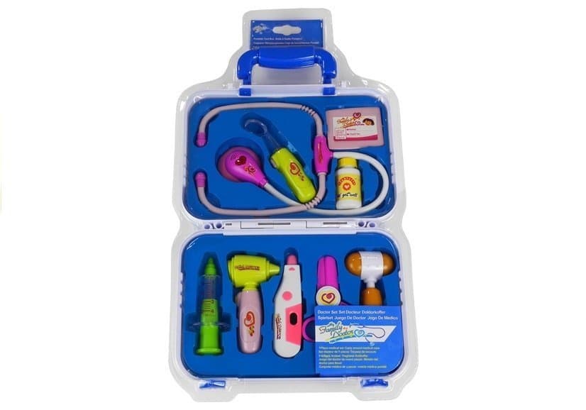 LEAN TOYS Set za igro zdravnika v kovčku z dodatki 3