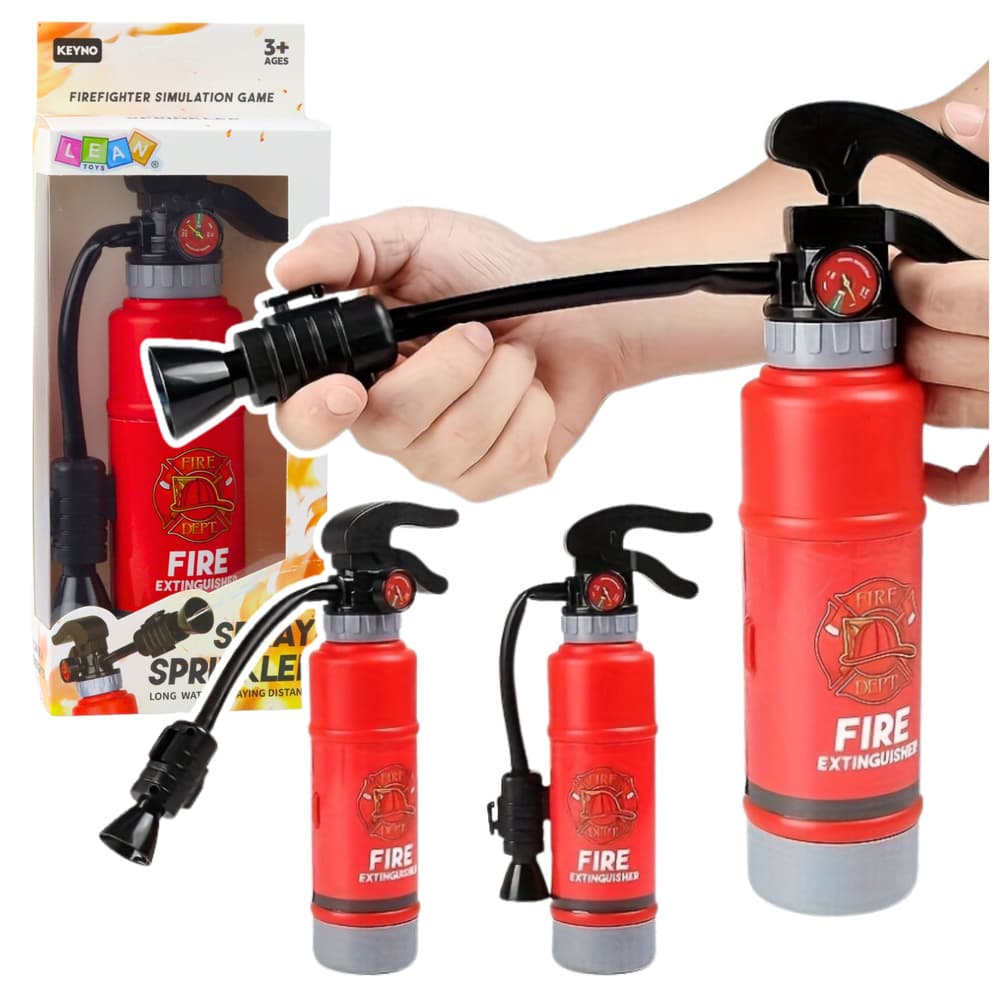 LEAN TOYS Igrača gasilna šoba s funkcijo pršenja vode