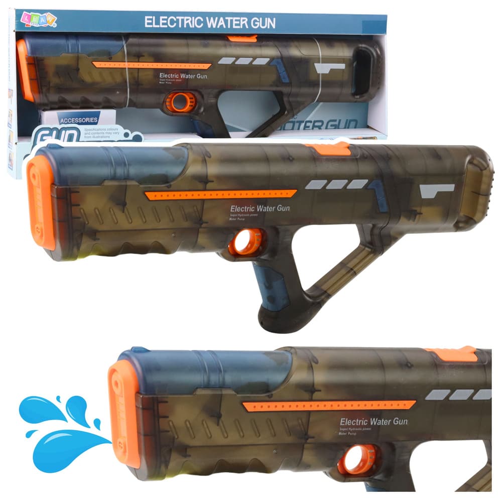 Električni vodni pištola (Črna, 55 cm, Akumulator 1200 mAh)