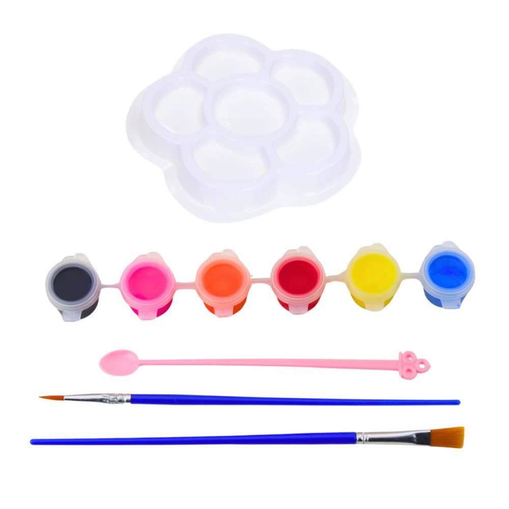 LEAN TOYS DIY set za ustvarjanje: posoda za psa, barve, čopiči 3