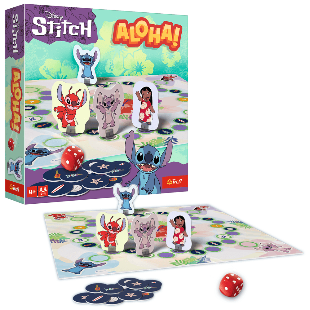 TREFL GRY Družabna igra Lilo & Stitch Aloha!