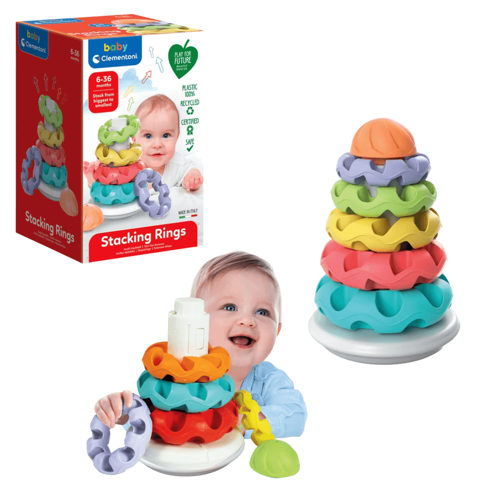 CLEMENTONI Pisana stolp z 5 obroči 5