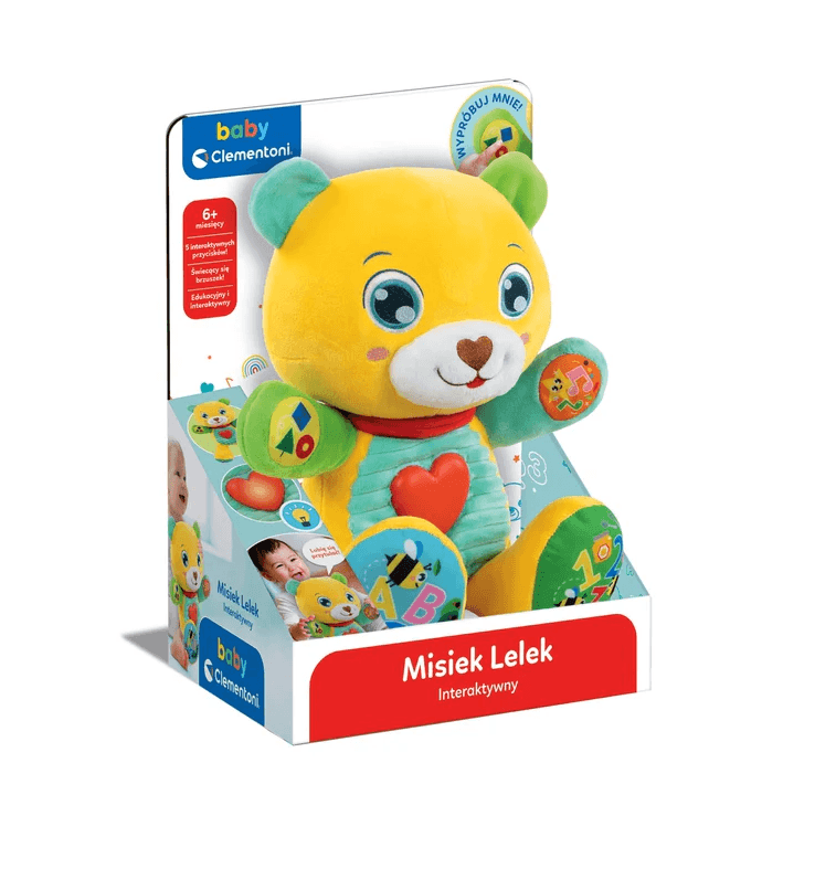 CLEMENTONI Interaktivni medvedek Lelek, slovenski jezik