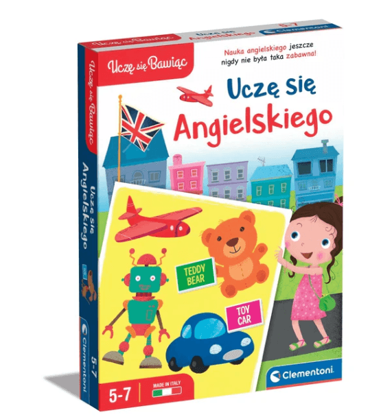 Clementoni 50769: Igra 'Učim se angleščine' (5-7 let)