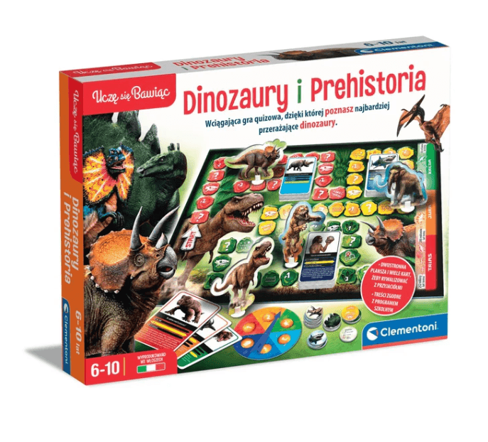 Namizna igra Quiz: Dinozavri in prazgodovina Clementoni