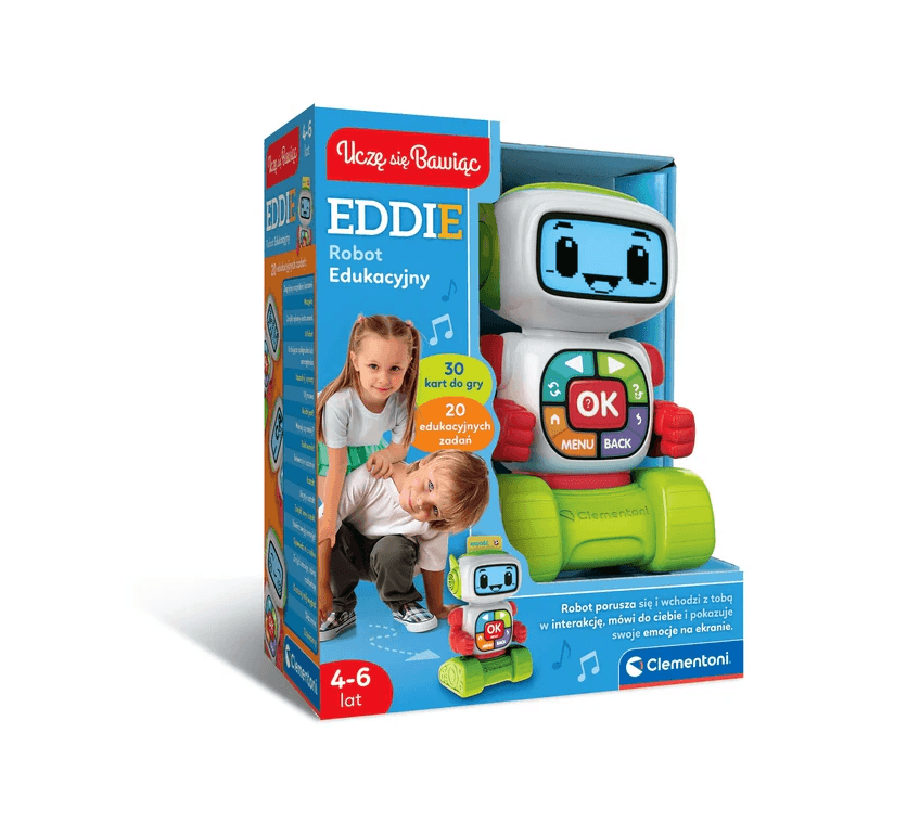 Edukacijski robot Eddie Clementoni, uči se z igro 2