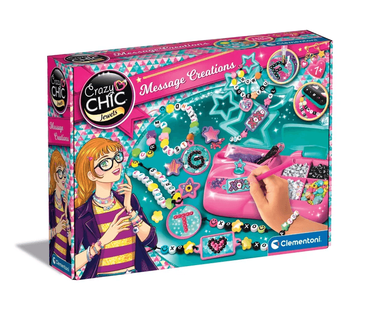 CLEMENTONI Crazy Chic delavnica za nakit z abecedo 5