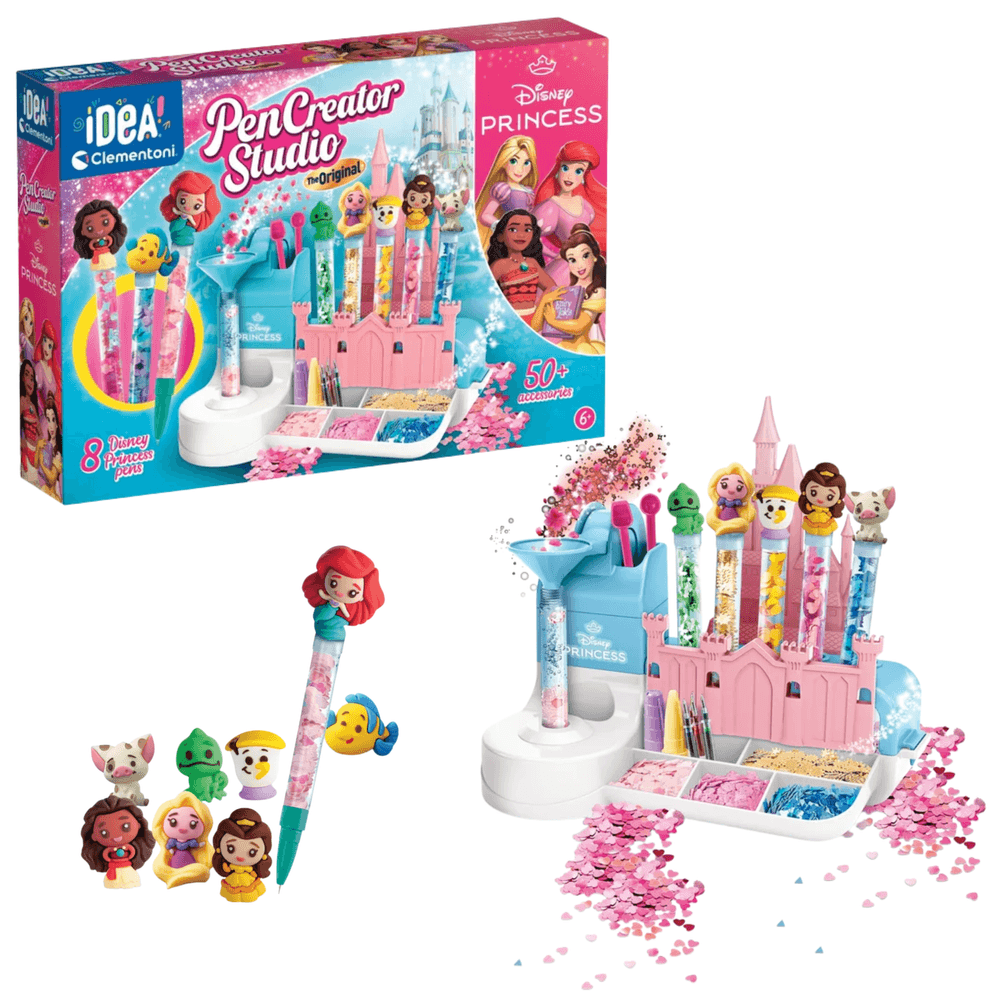 Kreativni set "Tovarna pisal" Disney Princeske Clementoni