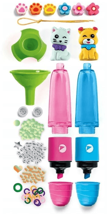 Ustvarjalni set Mini tovarna flomastrov Clementoni 'Sweet Pets' 4