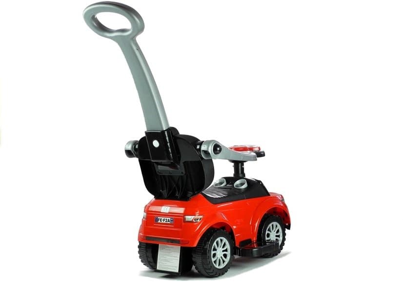 Jeździk/Guralica s potiskalom LEAN CARS 614W, Rdeč 3