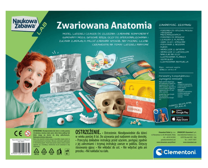 Clementoni 'Zwariowana Anatomia' - znanstveni komplet 5