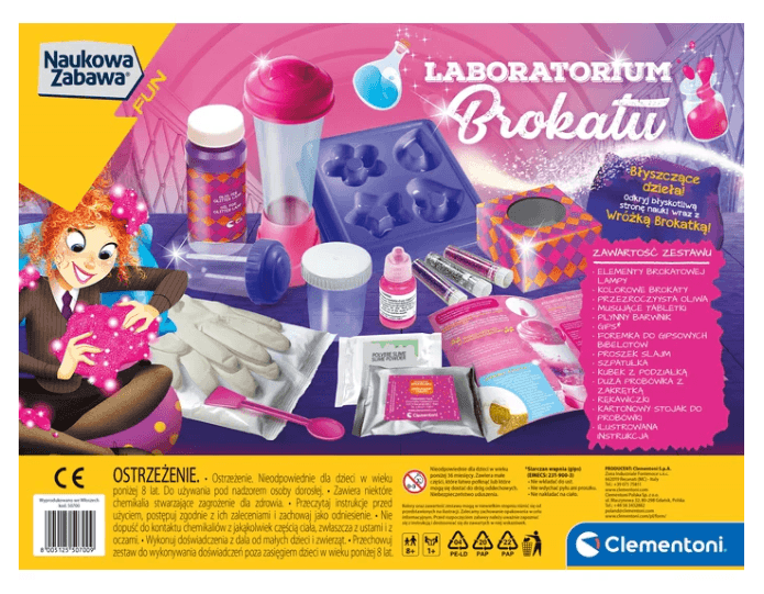 Clementoni znanstveni laboratorij: svet bleščečih vil, slo. 4