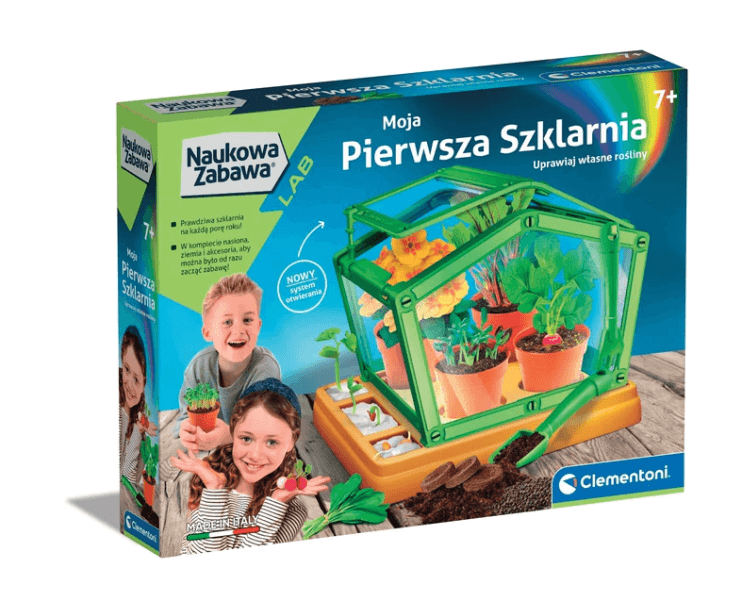CLEMENTONI Znanstveni laboratorij: Moja prva botanična steklenjaka