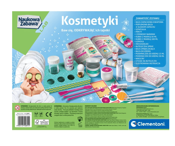 Clementoni Laboratorij kozmetike – kreme in soli za kopanje 5
