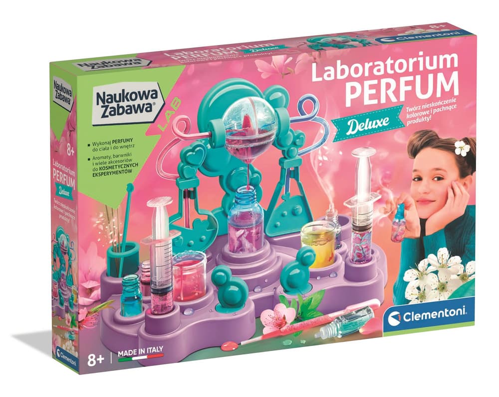 Naukova zabava – Laboratorij za parfume Deluxe, Clementoni