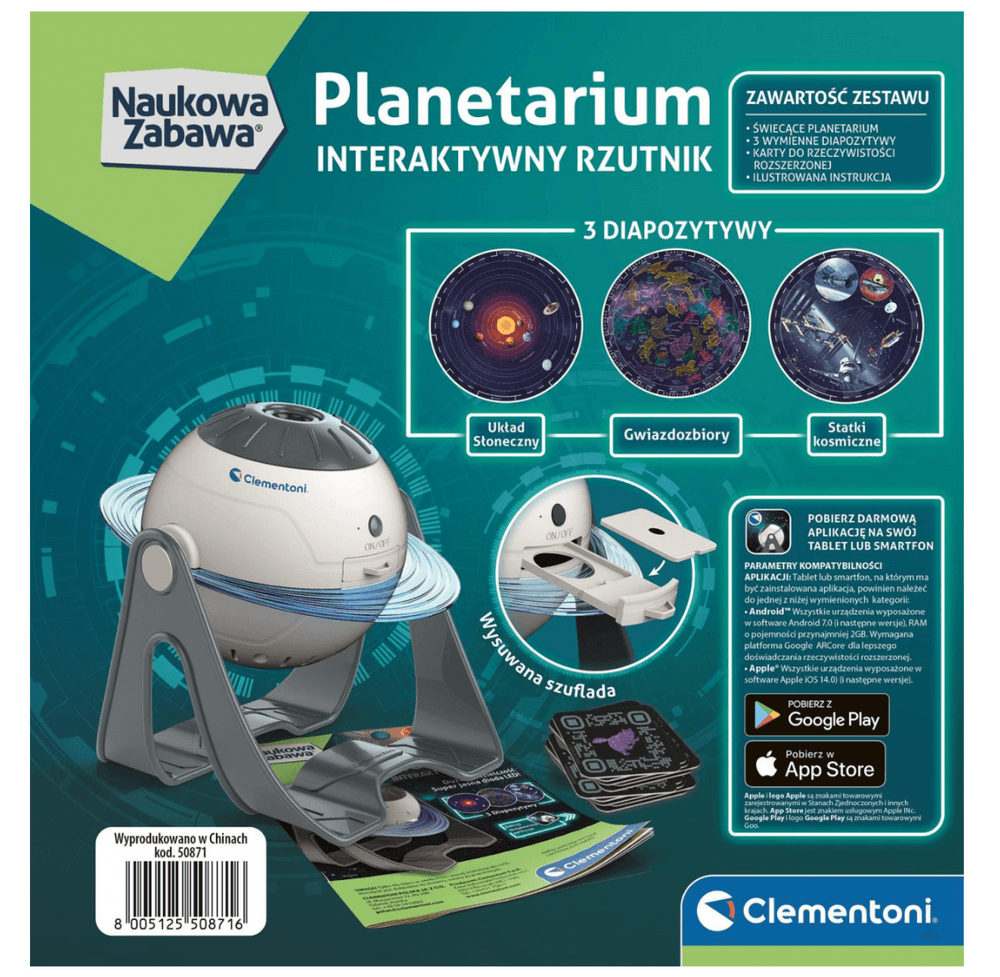 Clementoni Interaktivni projektor planetarij 3