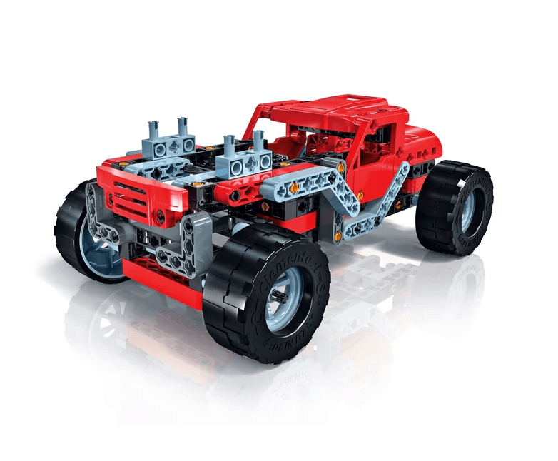 CLEMENTONI Gradbeni bloki 'Laboratorij mehanike' - Monster Truck 3