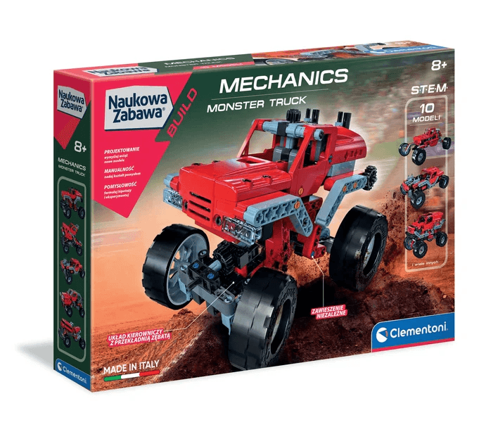 CLEMENTONI Gradbeni bloki 'Laboratorij mehanike' - Monster Truck 5