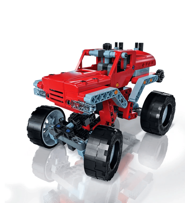 CLEMENTONI Gradbeni bloki 'Laboratorij mehanike' - Monster Truck 2