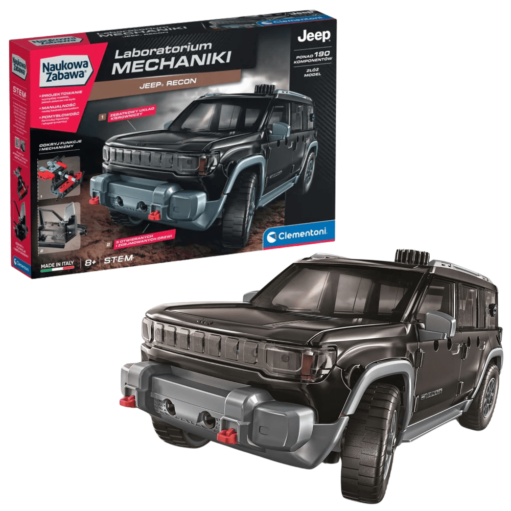 Znanstvena igra Laboratorij mehanike Jeep Recon CLEMENTONI