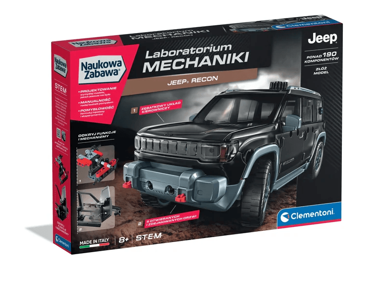 Znanstvena igra Laboratorij mehanike Jeep Recon CLEMENTONI 3