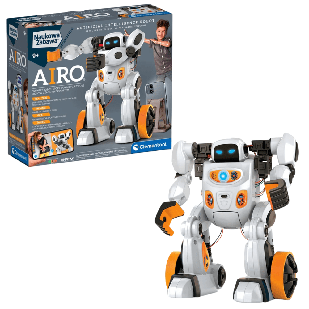 CLEMENTONI Znanstveni komplet - Robot AI Airo (slovenščina)