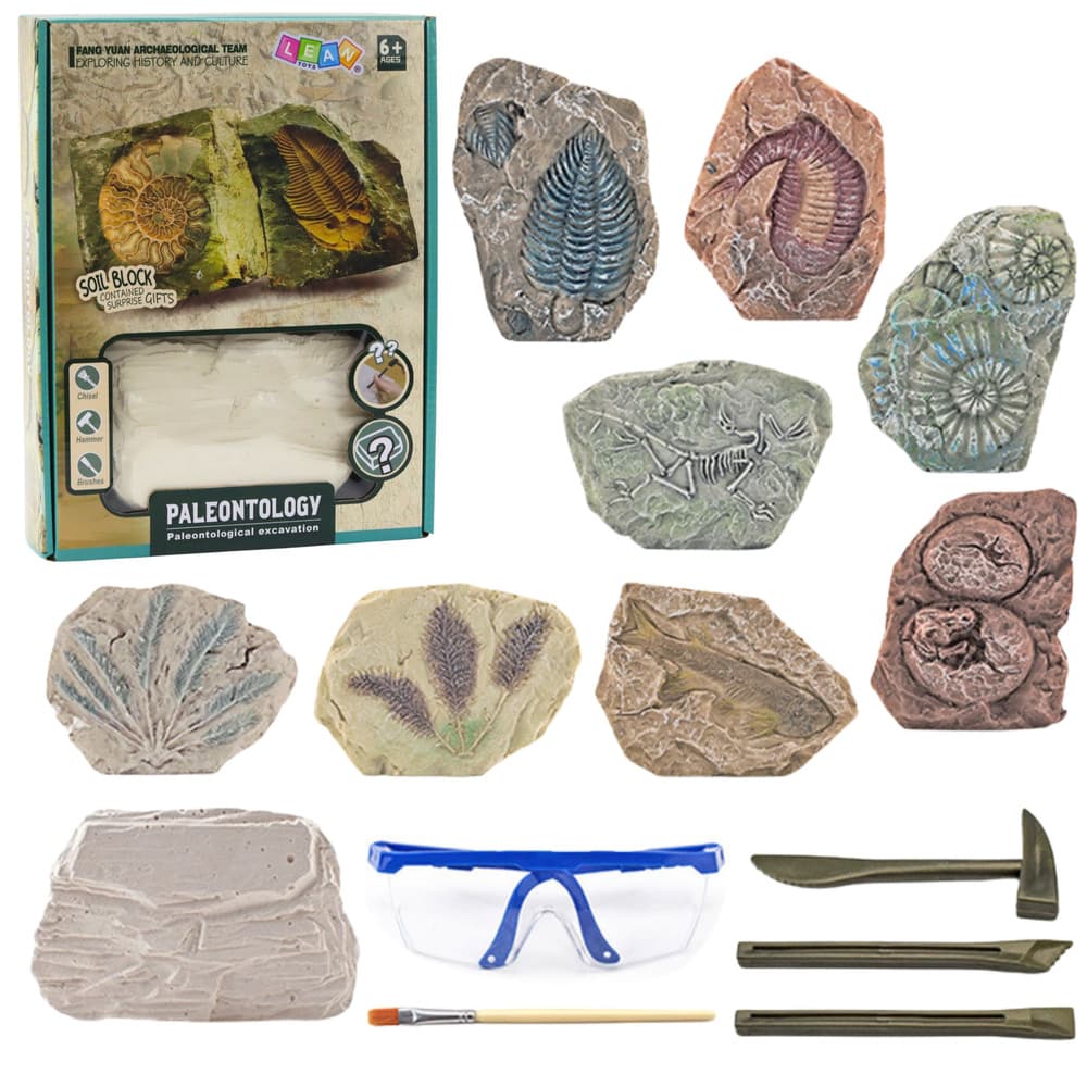 LEAN TOYS paleontološki set za izkopavanje fosilov