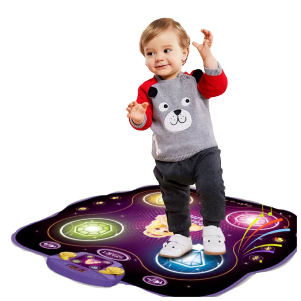 Interaktivna plesna podloga LEAN TOYS z Bluetooth, 9 stopenj igre 3