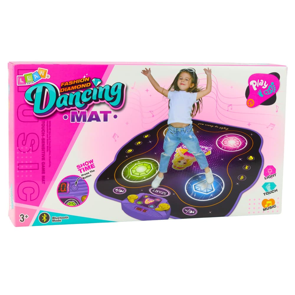 Interaktivna plesna podloga LEAN TOYS z Bluetooth, 9 stopenj igre 4