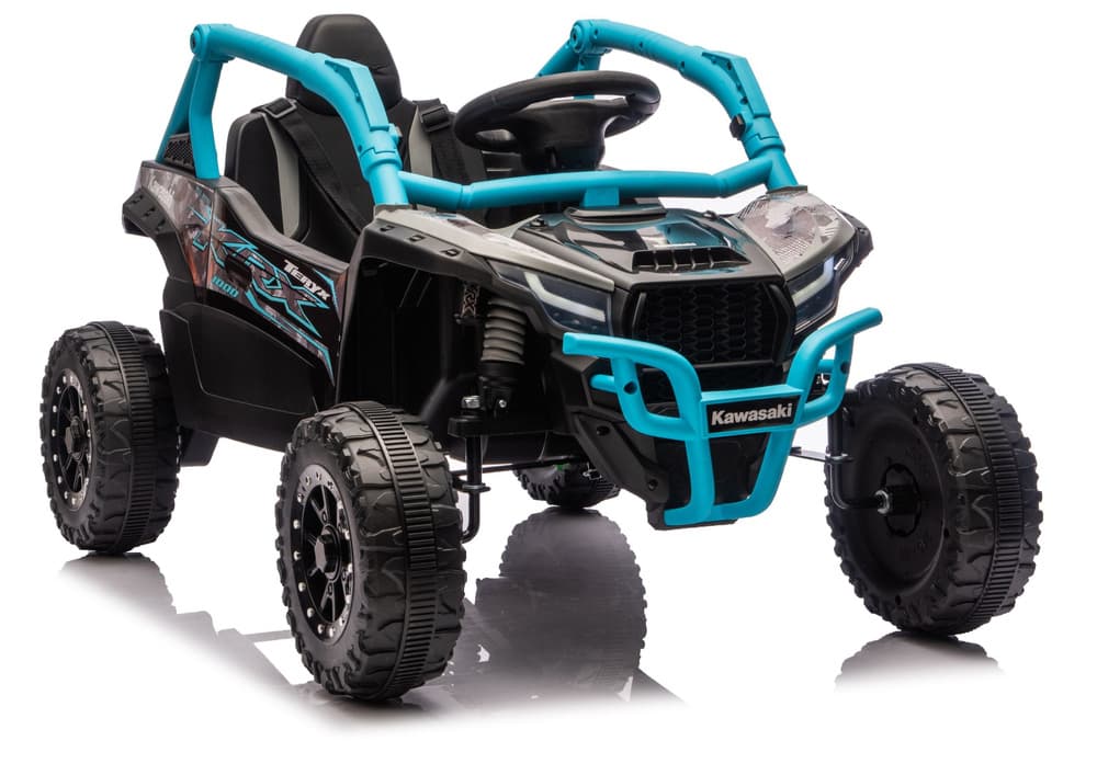 Akumulatorski avtomobil LEAN CARS Kawasaki JS330, 24V 5Ah, črno-modri