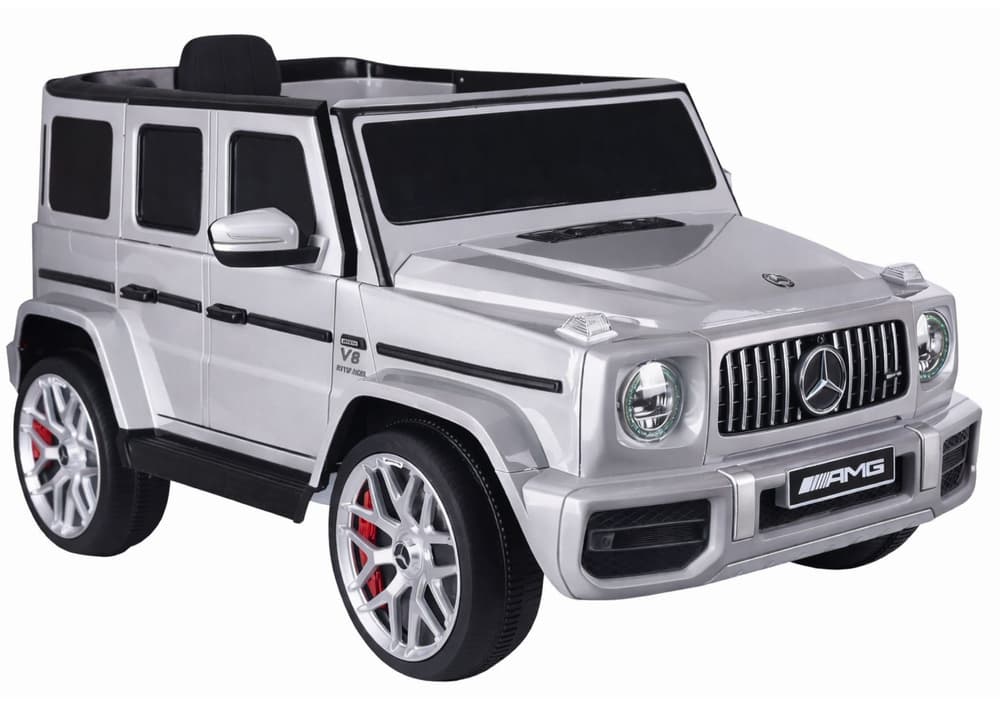 Akumulatorski avto LEAN CARS Mercedes G63 S306-1, srebrn