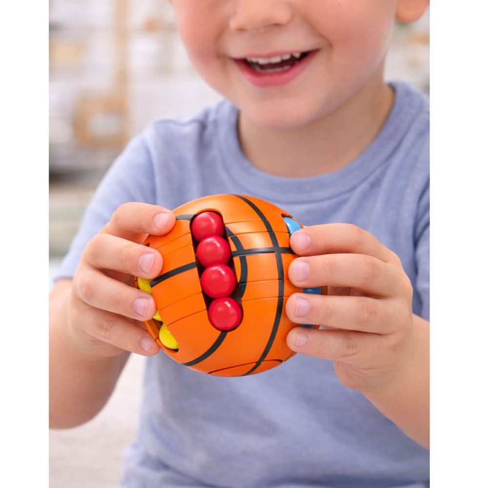 Logična uganka LEAN TOYS Piščanec - senzorična žoga 3