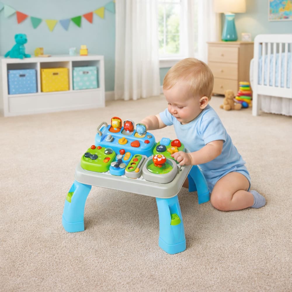 Stolček LEAN TOYS Interaktivni izobraževalni zvočni moduli 4