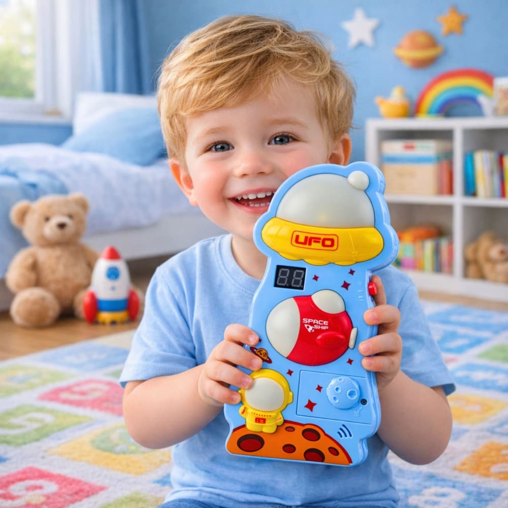 Interaktivna LED tabla LEAN TOYS za merjenje rasti 4