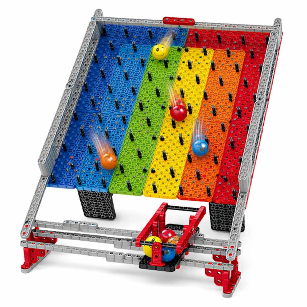LEAN TOYS Kocke Pabirna Steza za Kroglice, 477 kos. 2