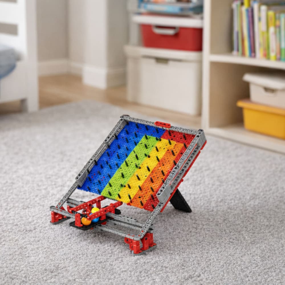 LEAN TOYS Kocke Pabirna Steza za Kroglice, 477 kos. 4