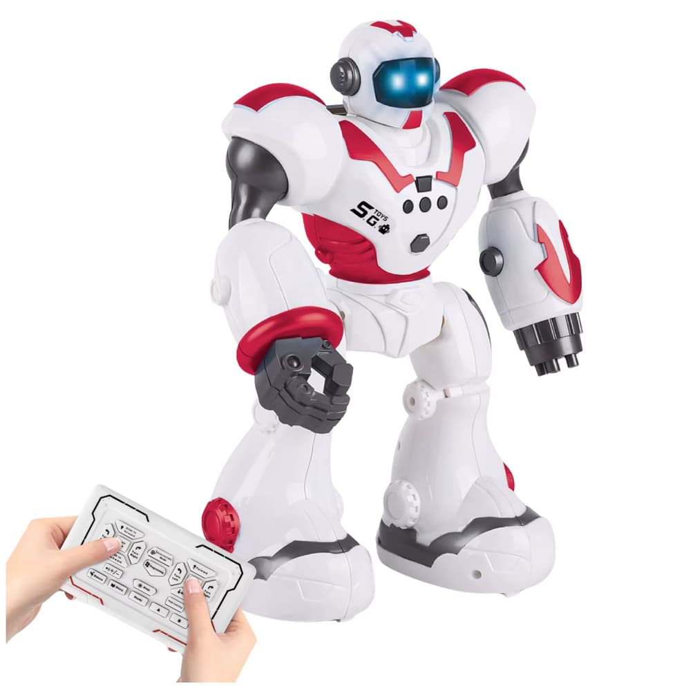 Interaktivni robot LEAN TOYS RC, 16 funkcij, roza 3