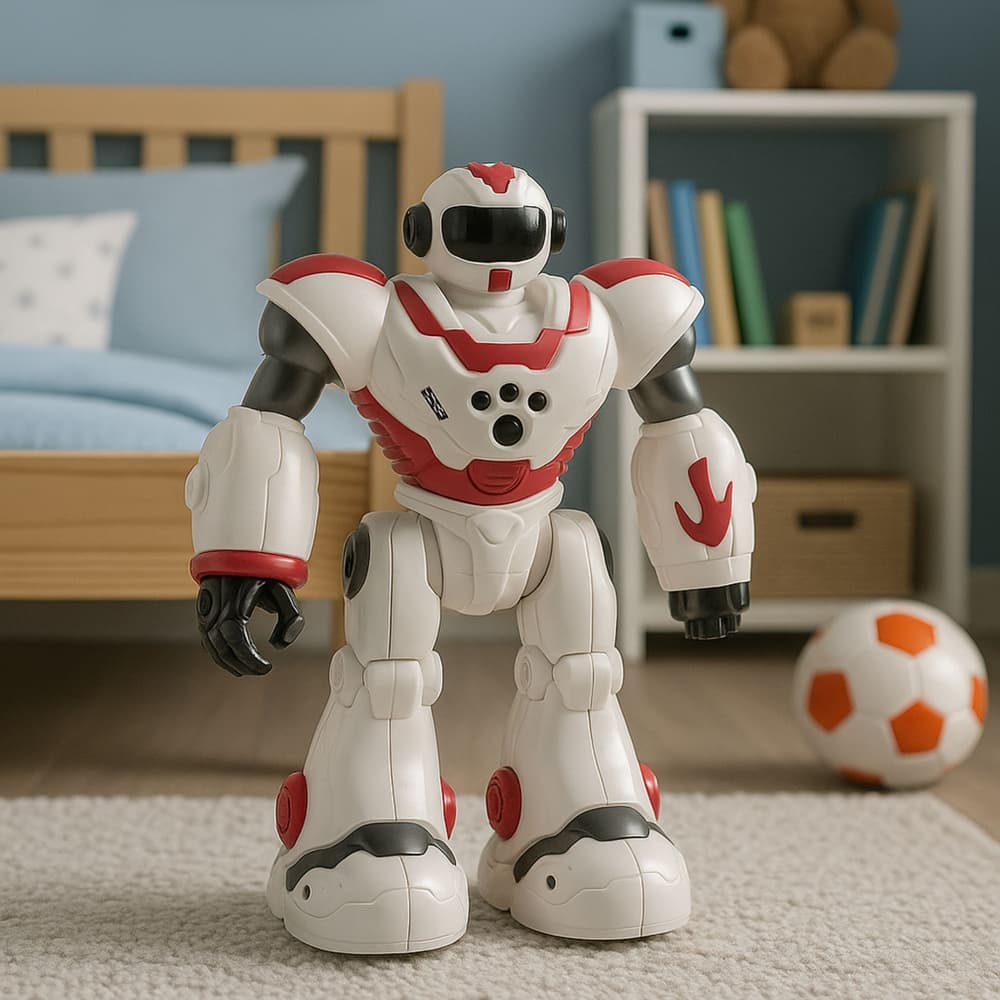 Interaktivni robot LEAN TOYS RC, 16 funkcij, roza 4