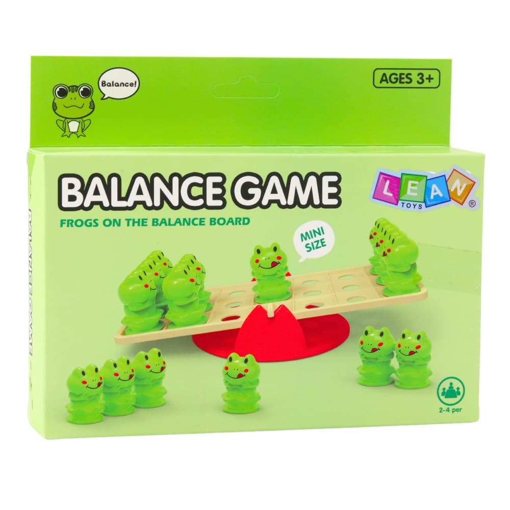 Igra spretnosti LEAN TOYS Balans žabice 6