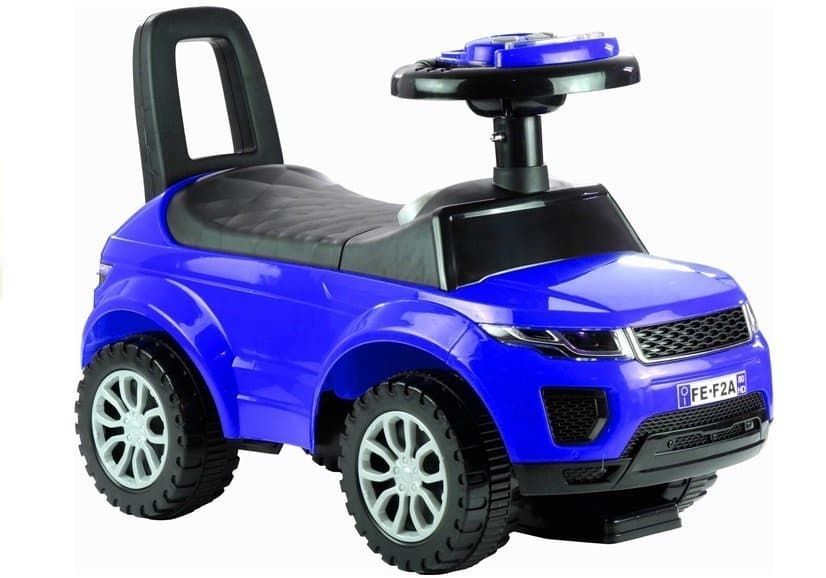 Jeździk dla Malucha 613W Igra + Lučke Modra - LEAN CARS
