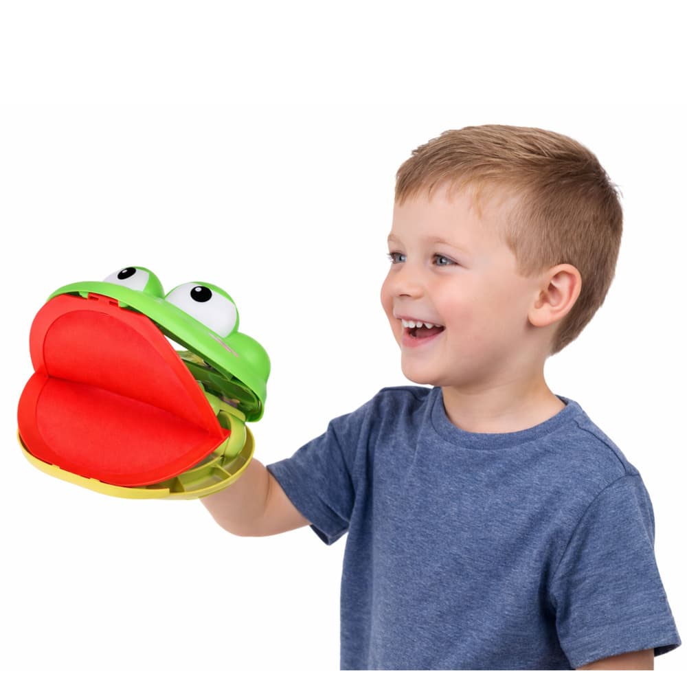 LEAN TOYS Žabe Lovilec Žogic - Igra Zročnosti 4