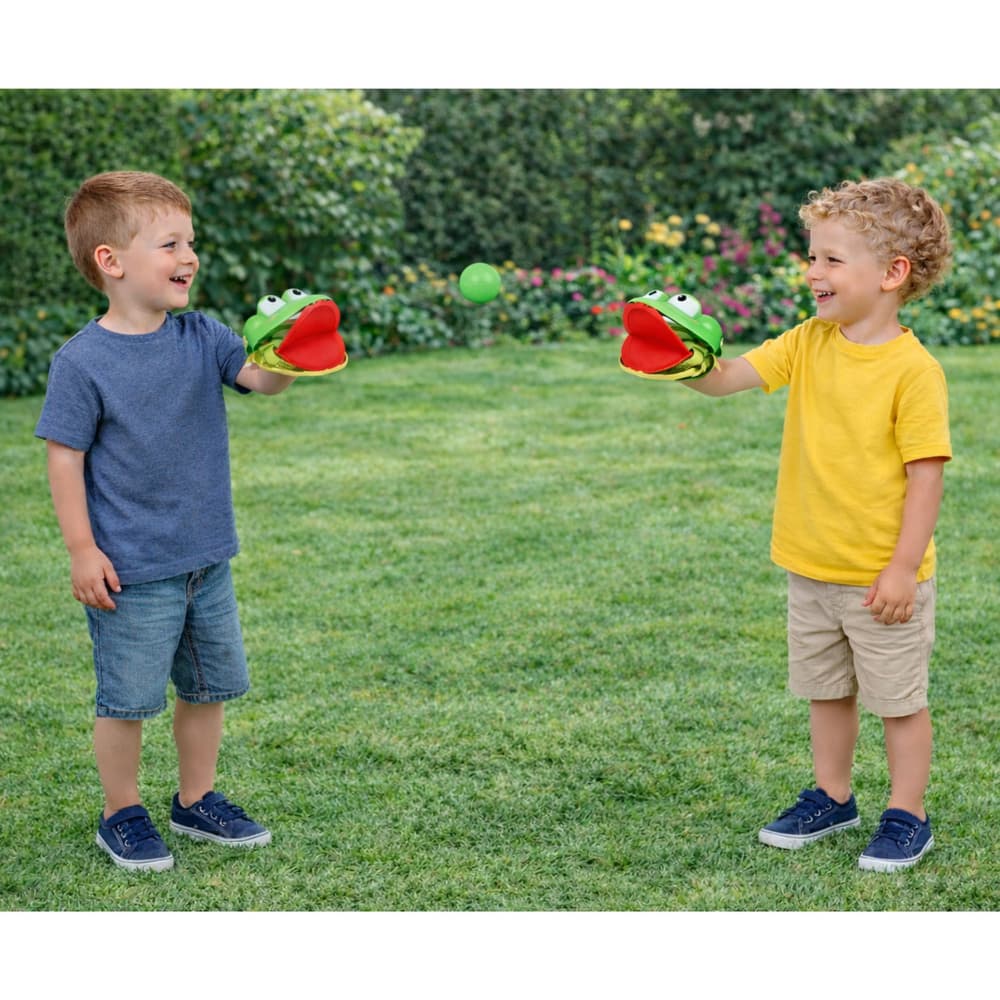 LEAN TOYS Žabe Lovilec Žogic - Igra Zročnosti 5