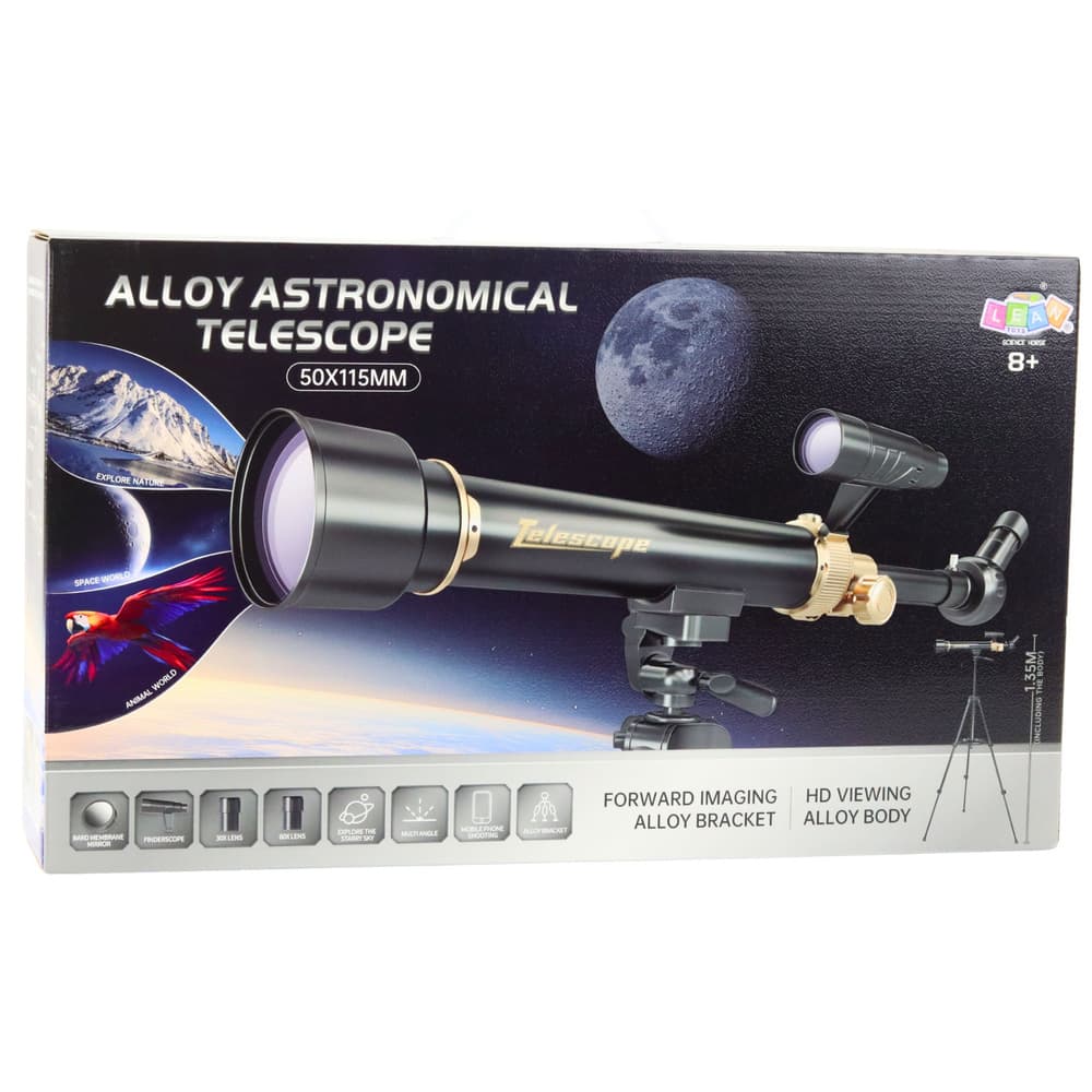 Izobraževalni astronomski teleskop LEAN TOYS z višino 1,35 m 7