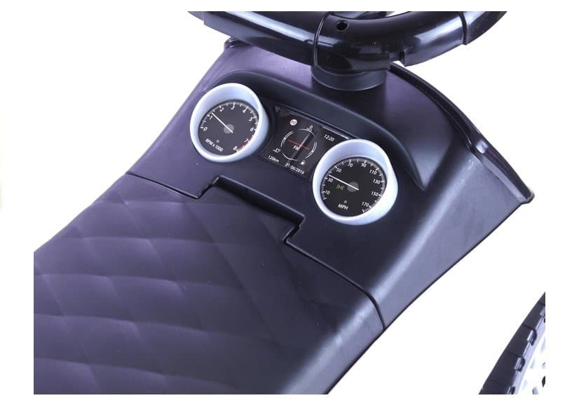LEAN CARS Vozilo za malčke 613W, zvok + luči, belo 4