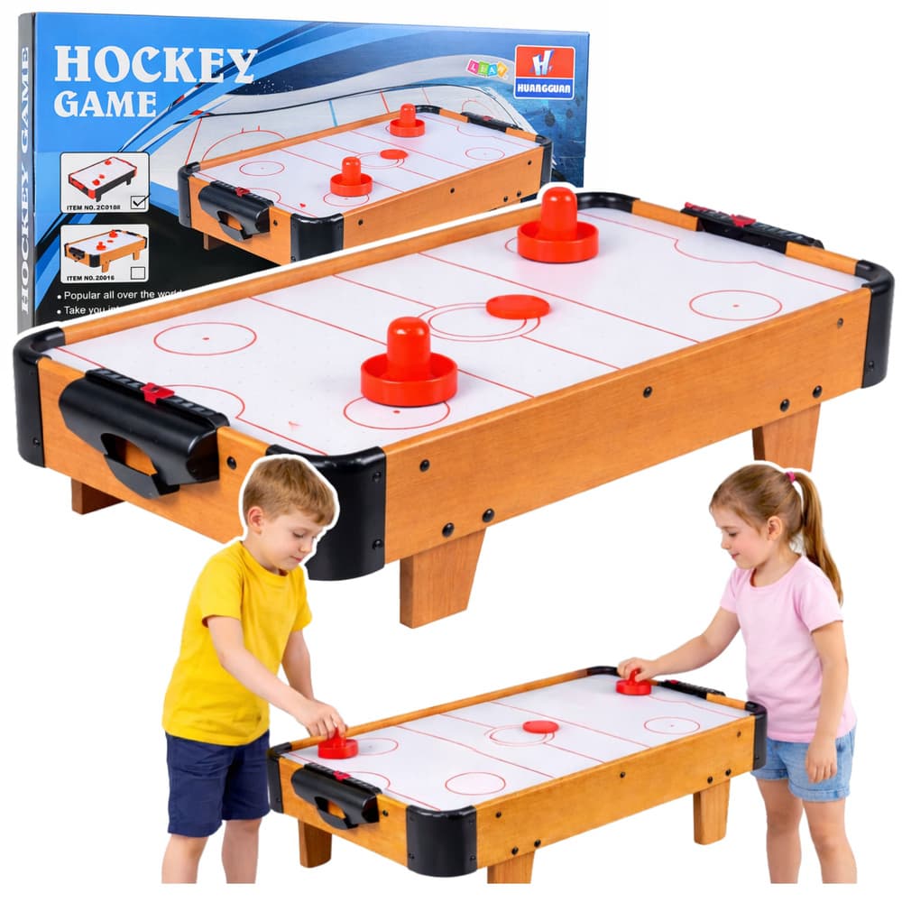 Mini namizni hokej LEAN TOYS Airo Hockey z leseno osnovo