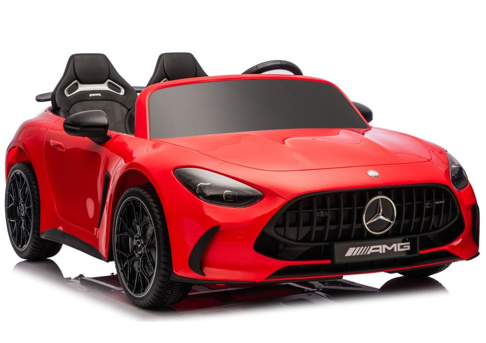 LEAN CARS Električni avtomobil Mercedes GT63 AMG DK-GT63, 24V, LCD - Rdeči