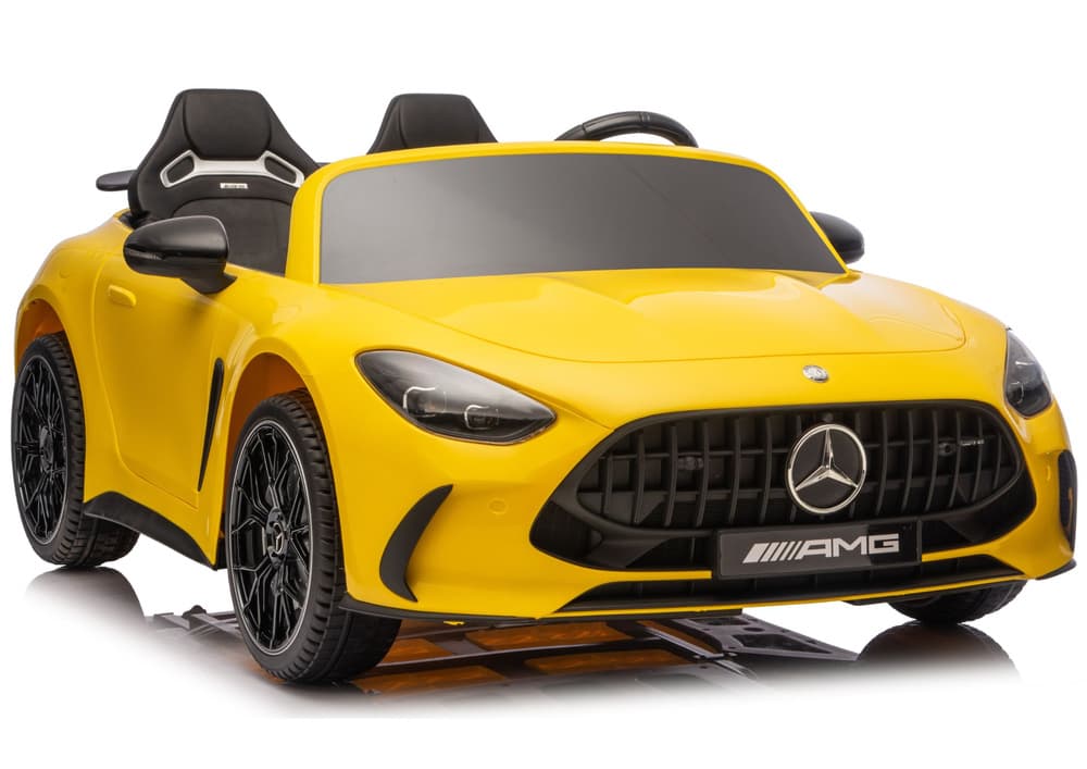 LEAN CARS Električni avtomobil Mercedes GT63 AMG DK-GT63, 24V, LCD - Rumeni